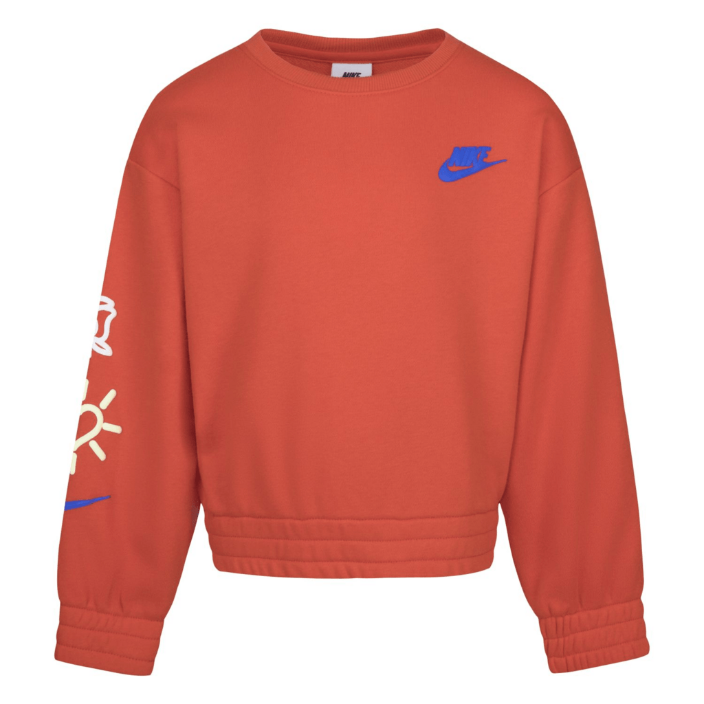 POLERON NIKE KIDS NKG XO SWOOSH CREW NIÑA