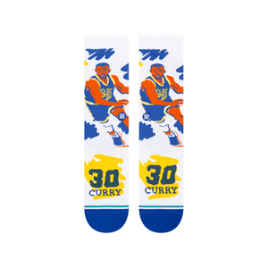 CALCETIN STANCE CREW SOCK PAINT CURRY UNISEX