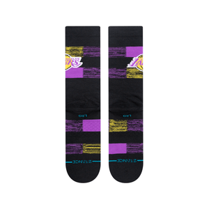 CALCETIN STANCE CREW SOCK LAKERS CRYPTIC UNISEX