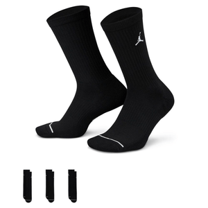 CALCETIN JORDAN U J ED CUSH POLY CREW 3PR UNISEX