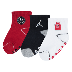 CALCETIN JORDAN KIDS JHN ICON PATCHES 3PK BEBE