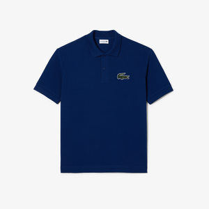 POLERA LACOSTE PIQUE BLUE HOMBRE