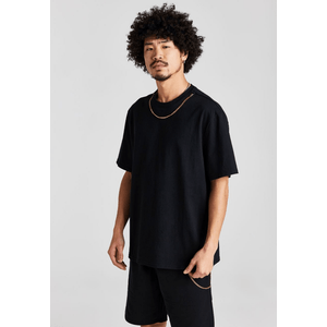 POLERA SIKSILK PRINT OVERSIZED SLEEVE HOMBRE