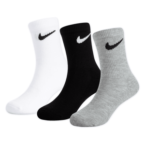 CALCETIN NIKE KIDS BASIC PACK CREW 3 PK NIÑO