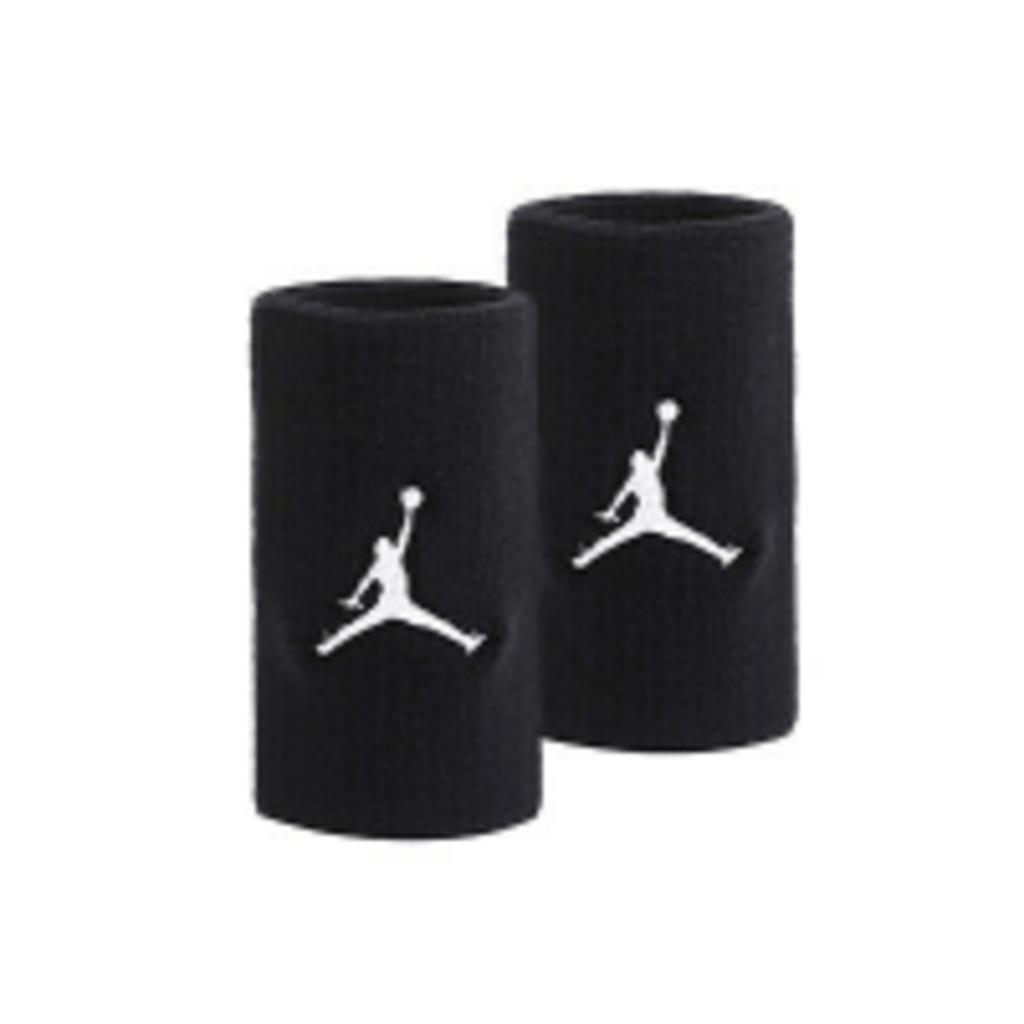 MUÑEQUERAS NIKE JUMPMAN 2 PK BLACK  UNISEX