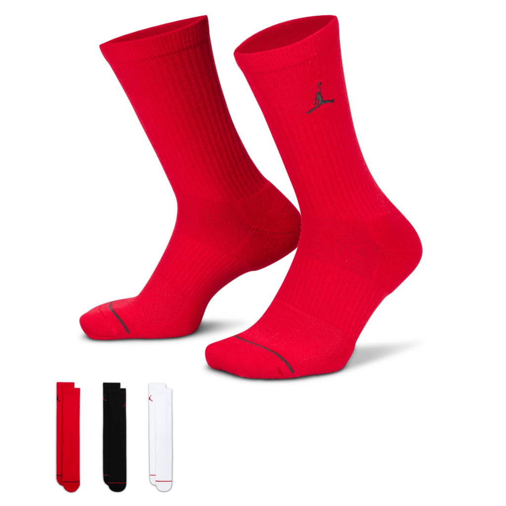 CALCETIN JORDAN U J ED CUSH POLY 3PR 144 UNISEX
