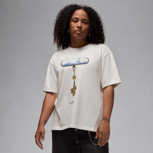 POLERA JORDAN W J SS GF GFX TEE PRS MUJER