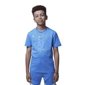 POLERA JORDAN KIDS SHATTERED GLASS JUMPMAN SS JOVE