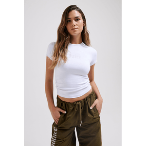 POLERA JUICY COUTURE DOT RUCHED TEE MUJER