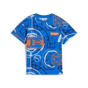 POLERA PUMA PUMA X HOT WHEELS RELAXED AOP TEE NIÑO