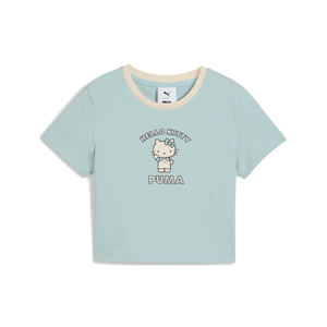 POLERA PUMA HELLO KITTY GRAPHIC BABY TEE MUJER