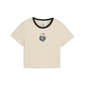 POLERA PUMA HELLO KITTY GRAPHIC BABY TEE MUJER
