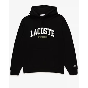 POLERON LACOSTE HOODIE NEGRO HOMBRE