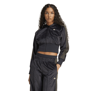 POLERON ADIDAS VELOUR ZIP TT MUJER