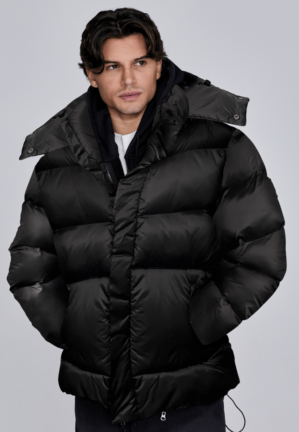 Coat Chaqueta Siksilk Negra Chaqueta Siksilk Hombre Negra