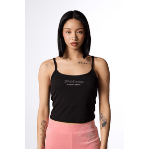 POLERA JUICY COUTURE FITTED CROPPED TANK MUJER