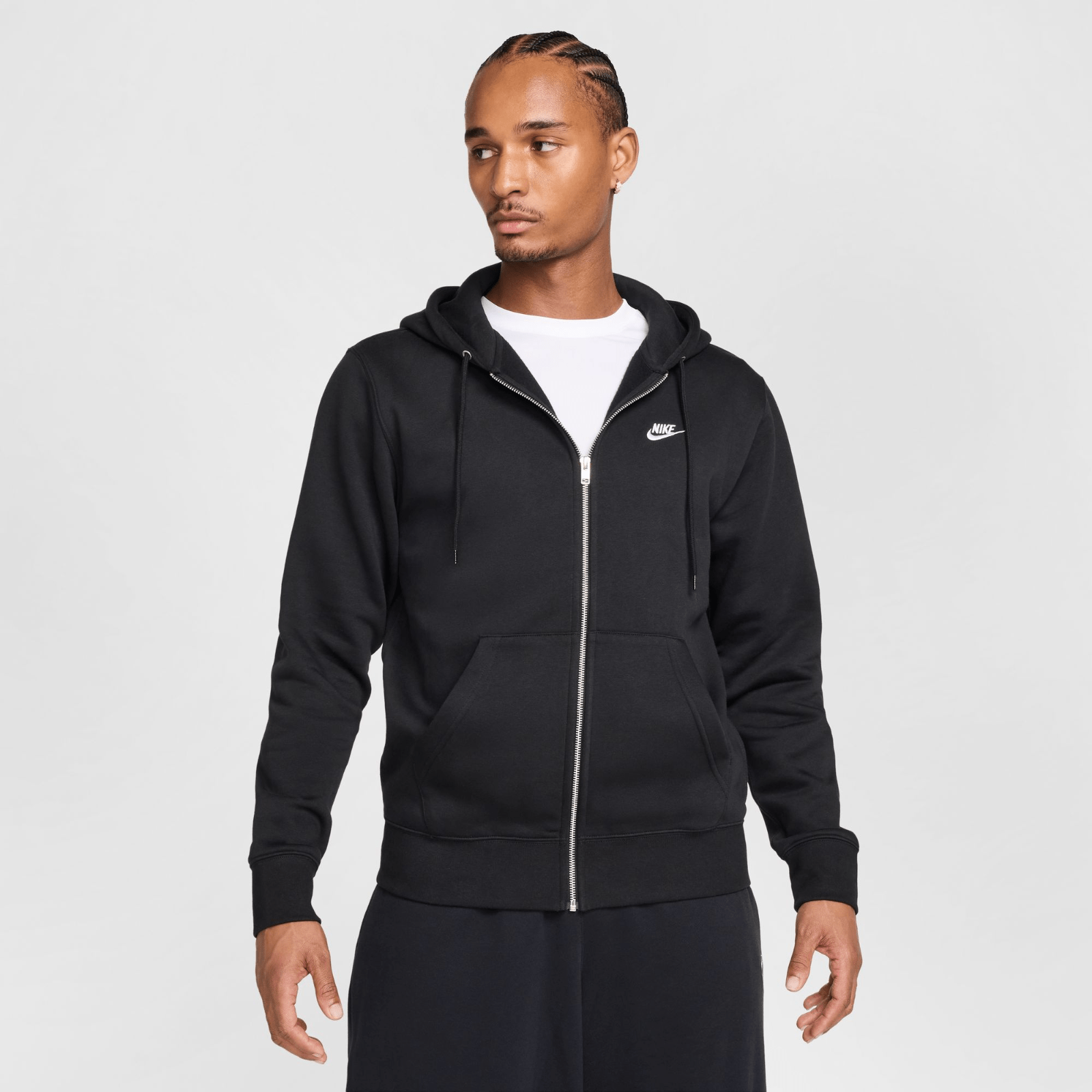 POLERON NIKE M NK CLUB BB FZ HOODIE HOMBRE