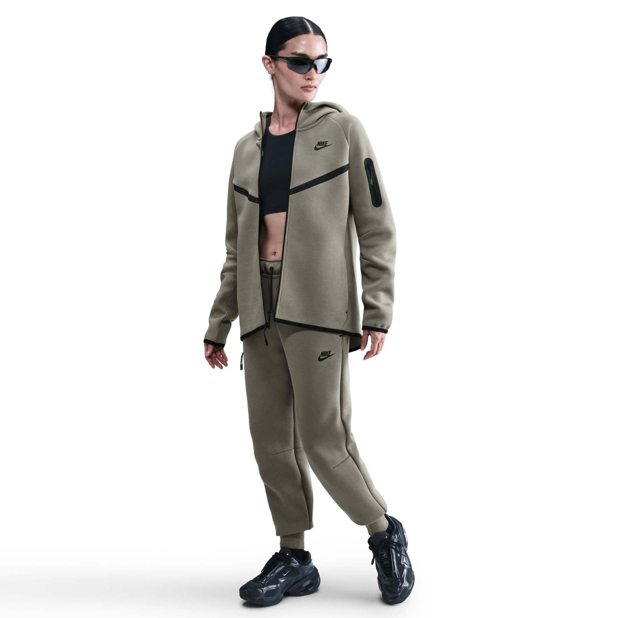 POLERON NIKE W NSW TCH FLC WR FZ HDY 2 MUJER