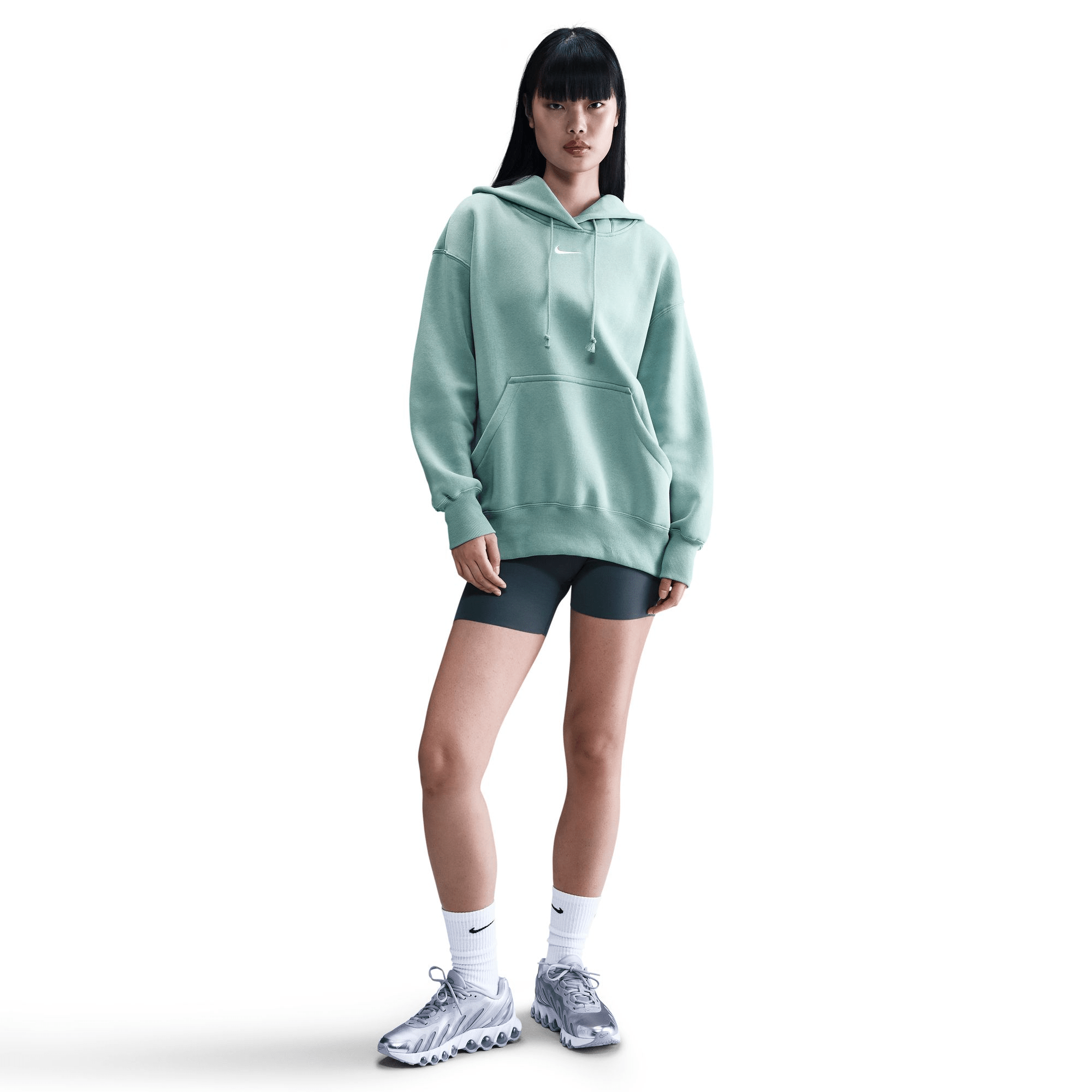 POLERON NIKE W NSW PHNX FLC OS PO HOODIE MUJER