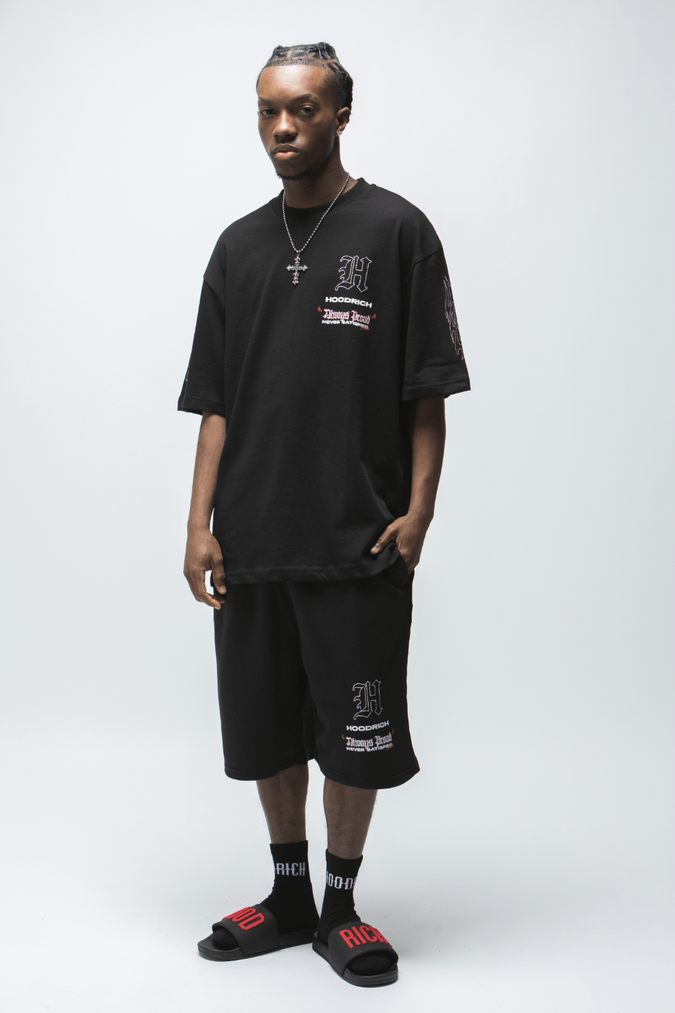 POLERA HOODRICH CHROMA V2 _ OVERSIZED TSHIRT HOMBR