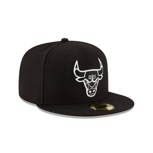 JOCKEY NEW ERA 59FIFTY CHIBUL BLACK WHITE UNISEX