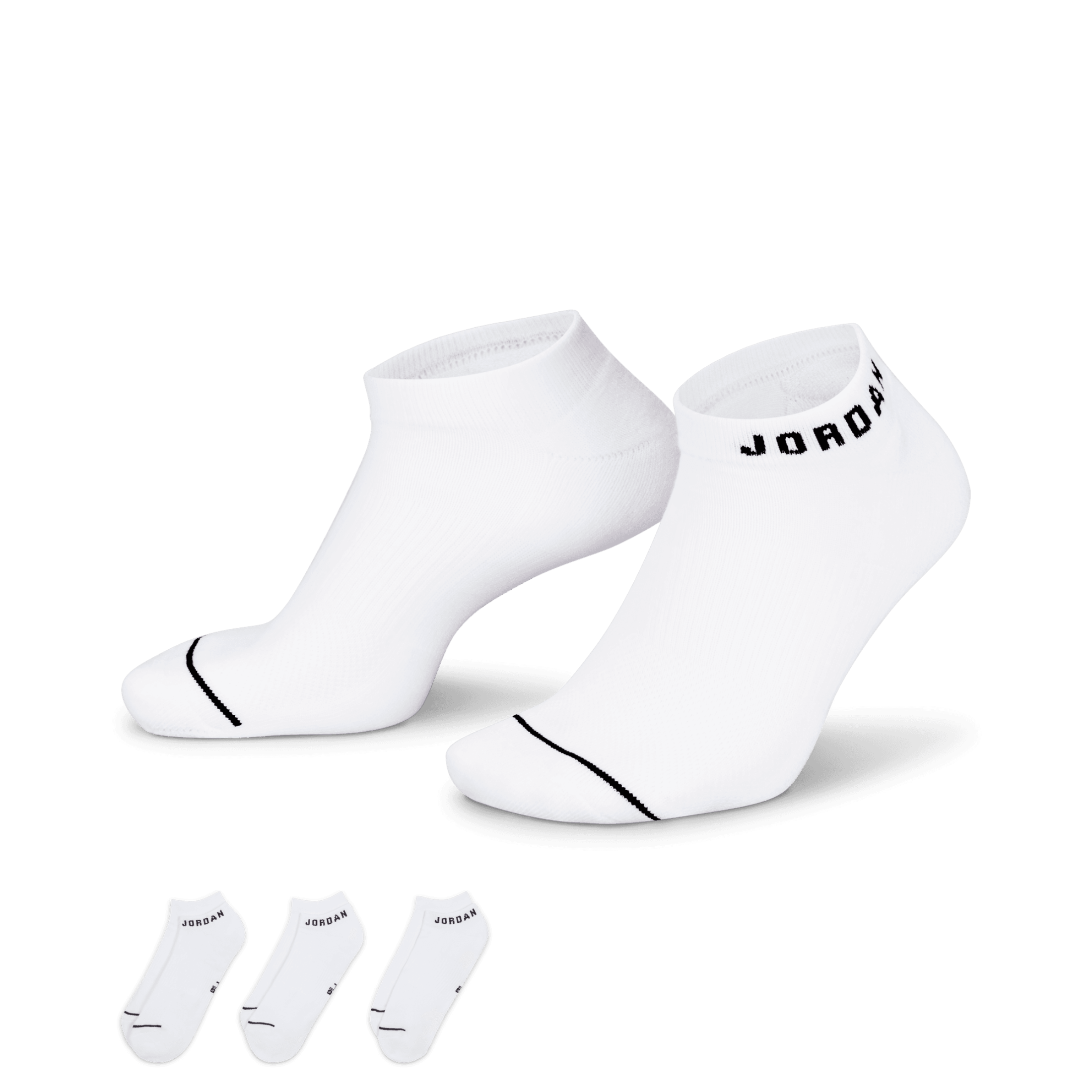 CALCETIN JORDAN U J ED CUSH POLY NS 3PR 144 UNISEX