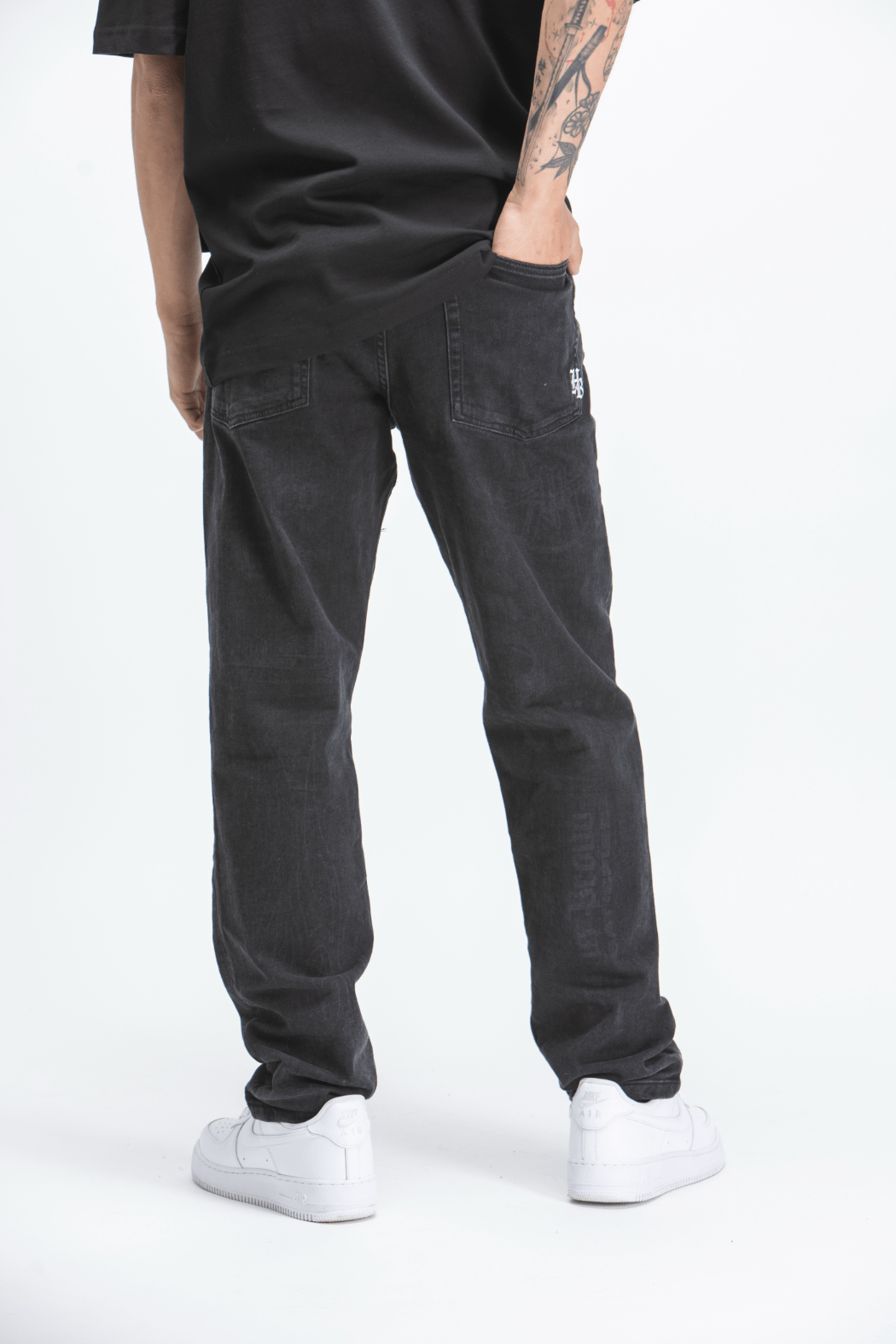 PANTALON HOODRICH IRONCHROME _ DENIM JEAN _ NEW TA