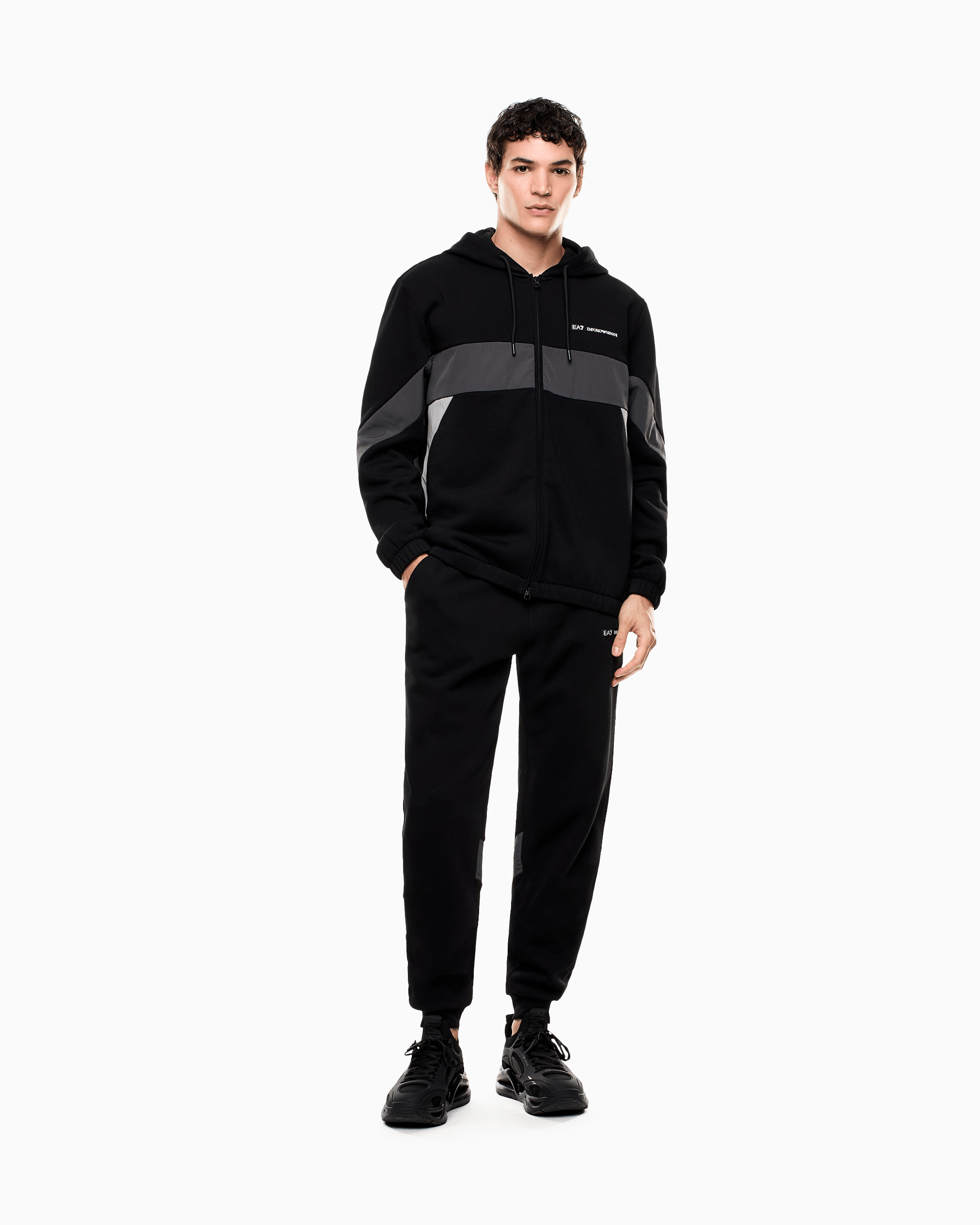 BUZO EA7 COLOR BLOCK HOMBRE