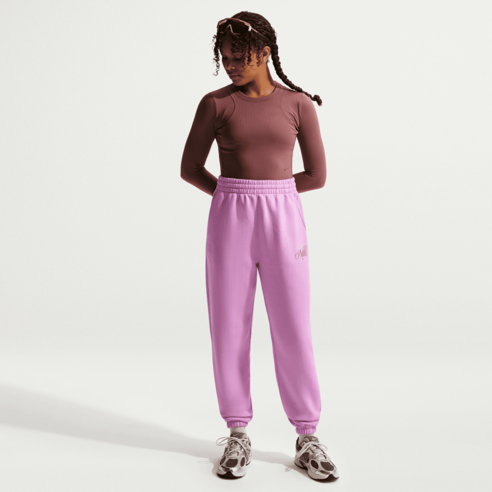 PANTALON NIKE G NSW CLUB FLC LSE PNT GFX JOVEN