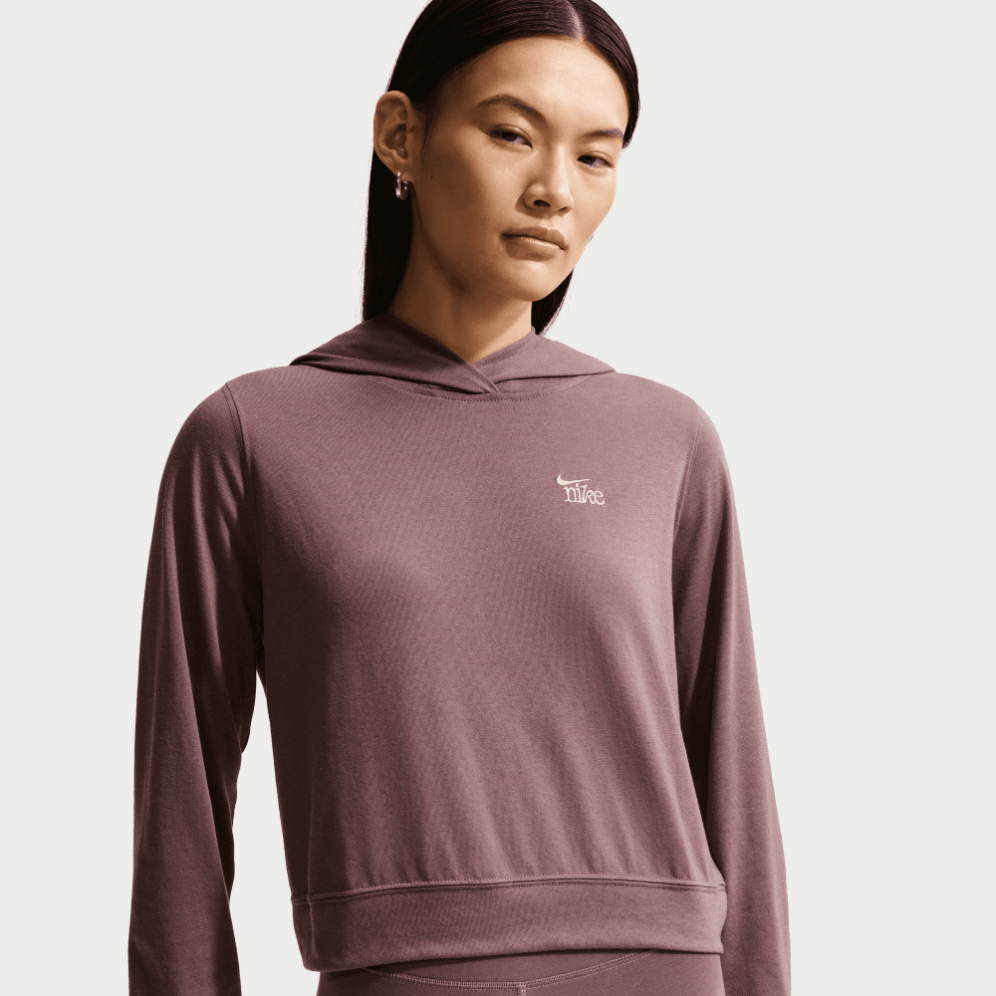 POLERA NIKE W NSW CHILL KNIT LTWT OS HOODY MUJER