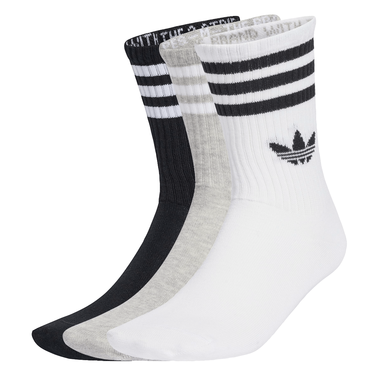 CALCETIN ADIDAS 3S CREW S 3P MUJER