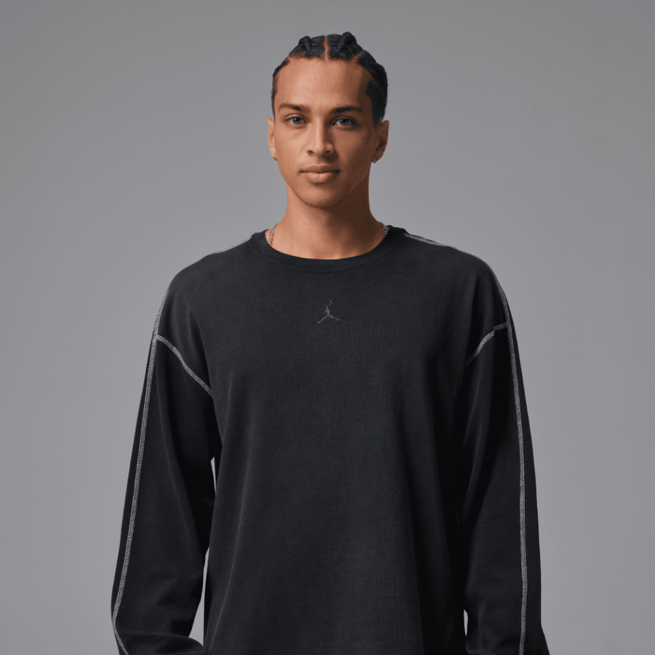 POLERA JORDAN M J FLT HVYWGHT LS TOP HOMBRE