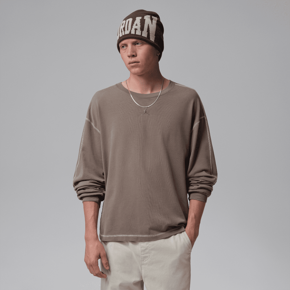 POLERA JORDAN M J FLT HVYWGHT LS TOP HOMBRE