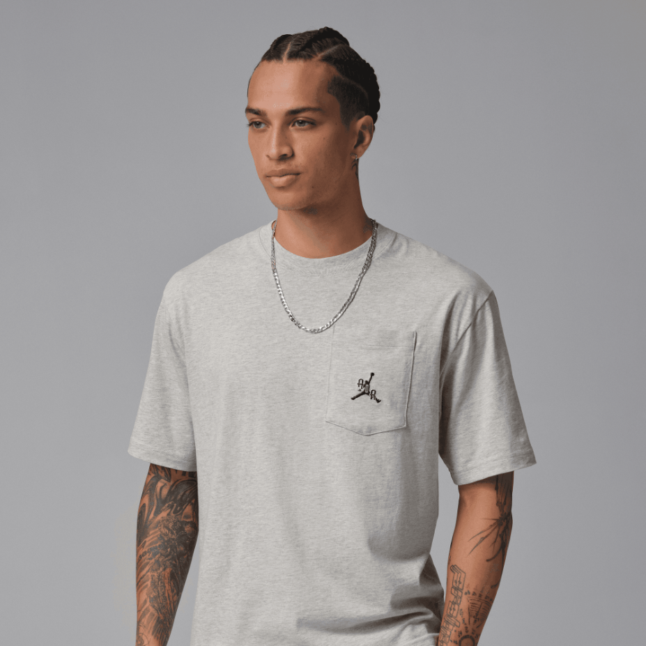 POLERA JORDAN M J POCKET SS CREW HOMBRE