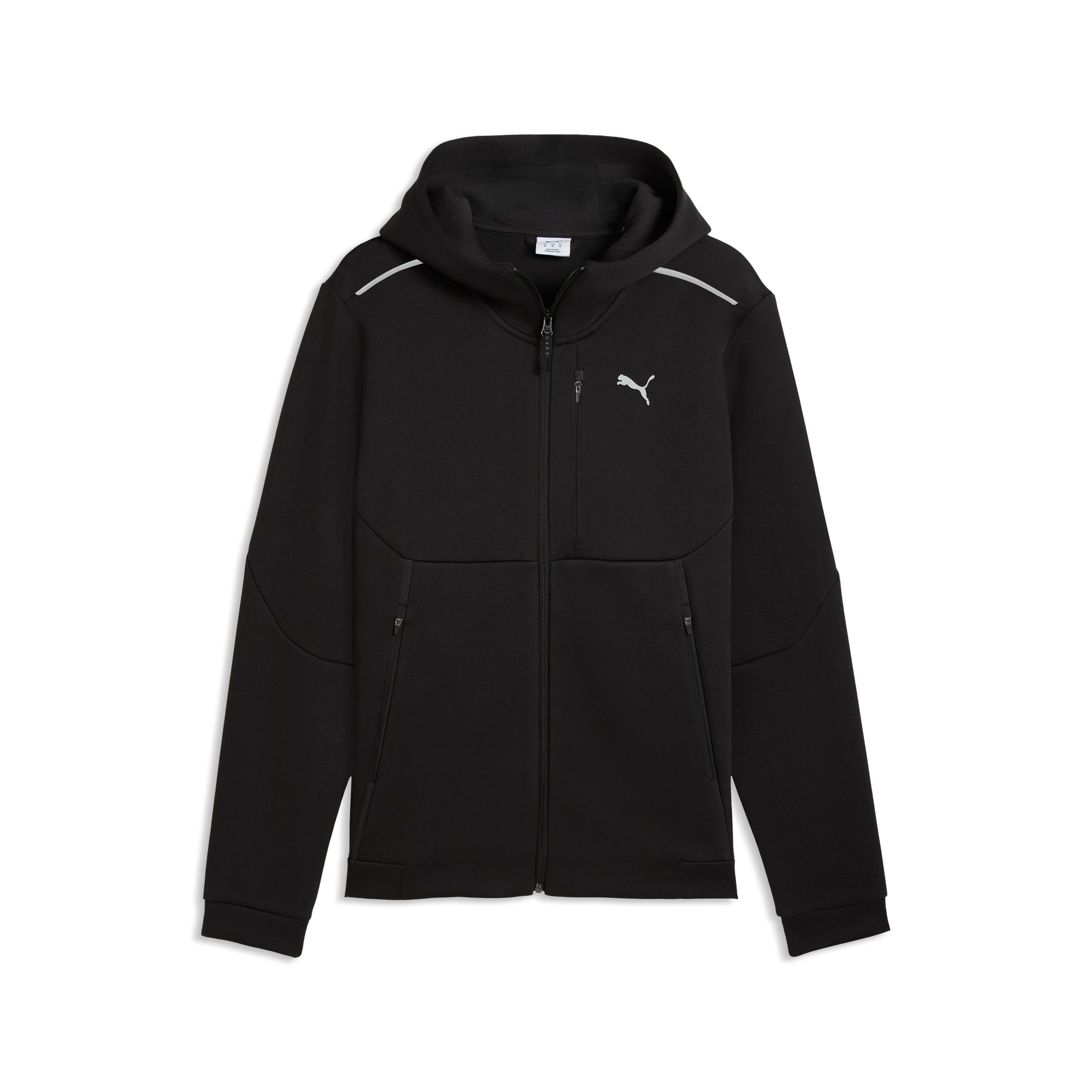 POLERON PUMA PUMATECH FULL-ZIP HOODIE DK HOMBRE