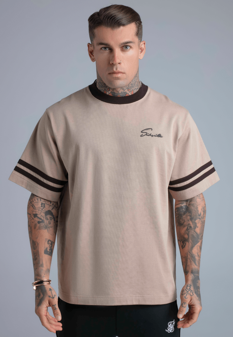 POLERA SIKSILK SCRIPT T-SHIRT HOMBRE