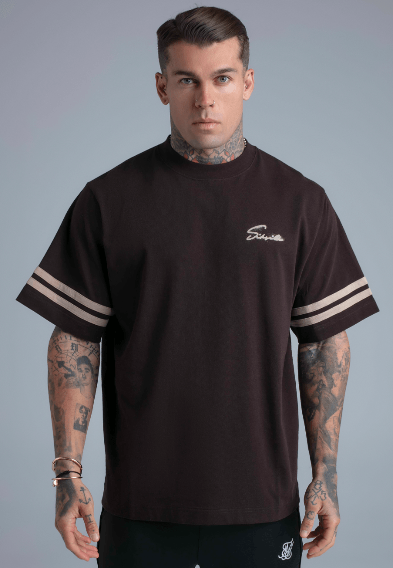POLERA SIKSILK SCRIPT T-SHIRT HOMBRE