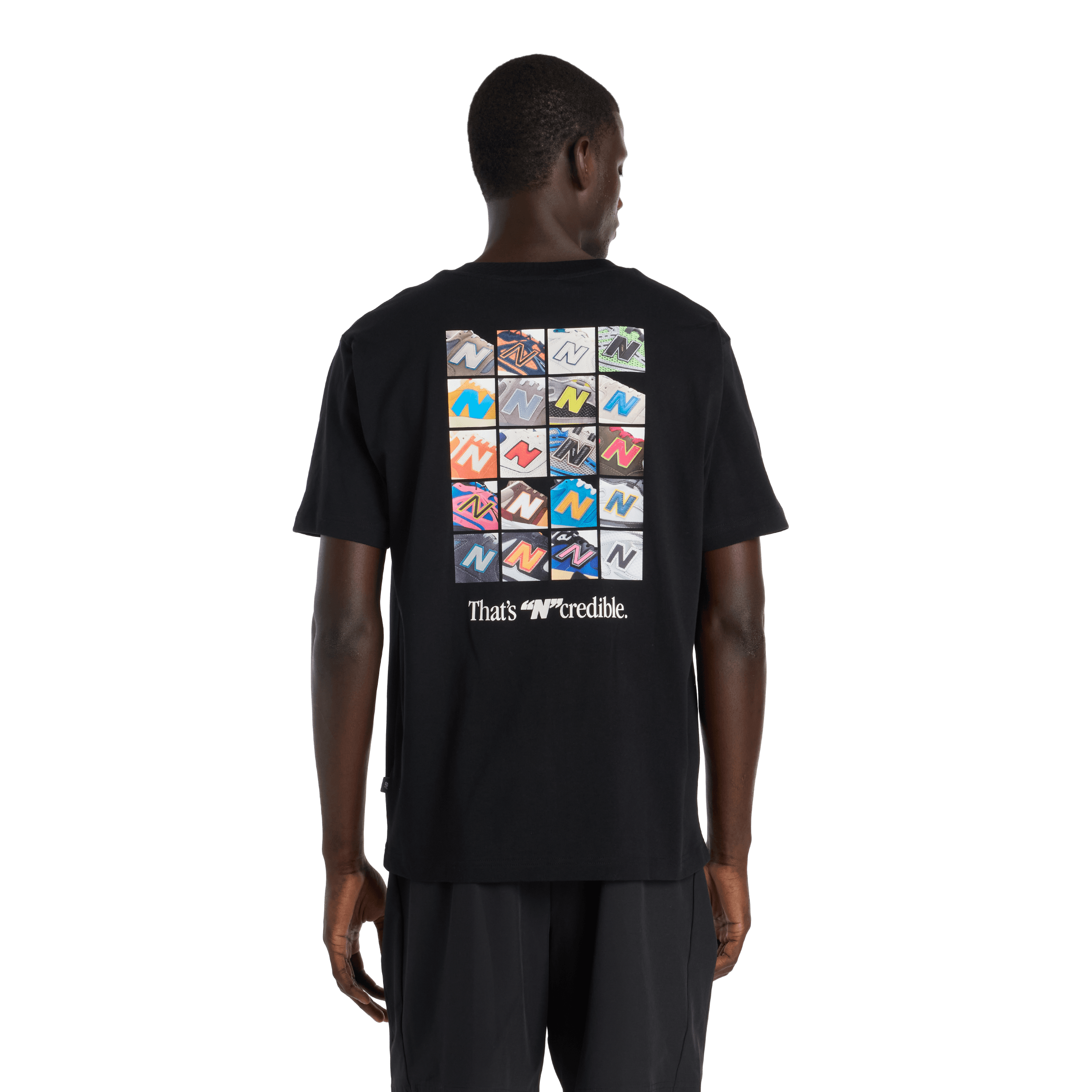 POLERA NEW BALANCE COLLAGE T-SHIRT HOMBRE