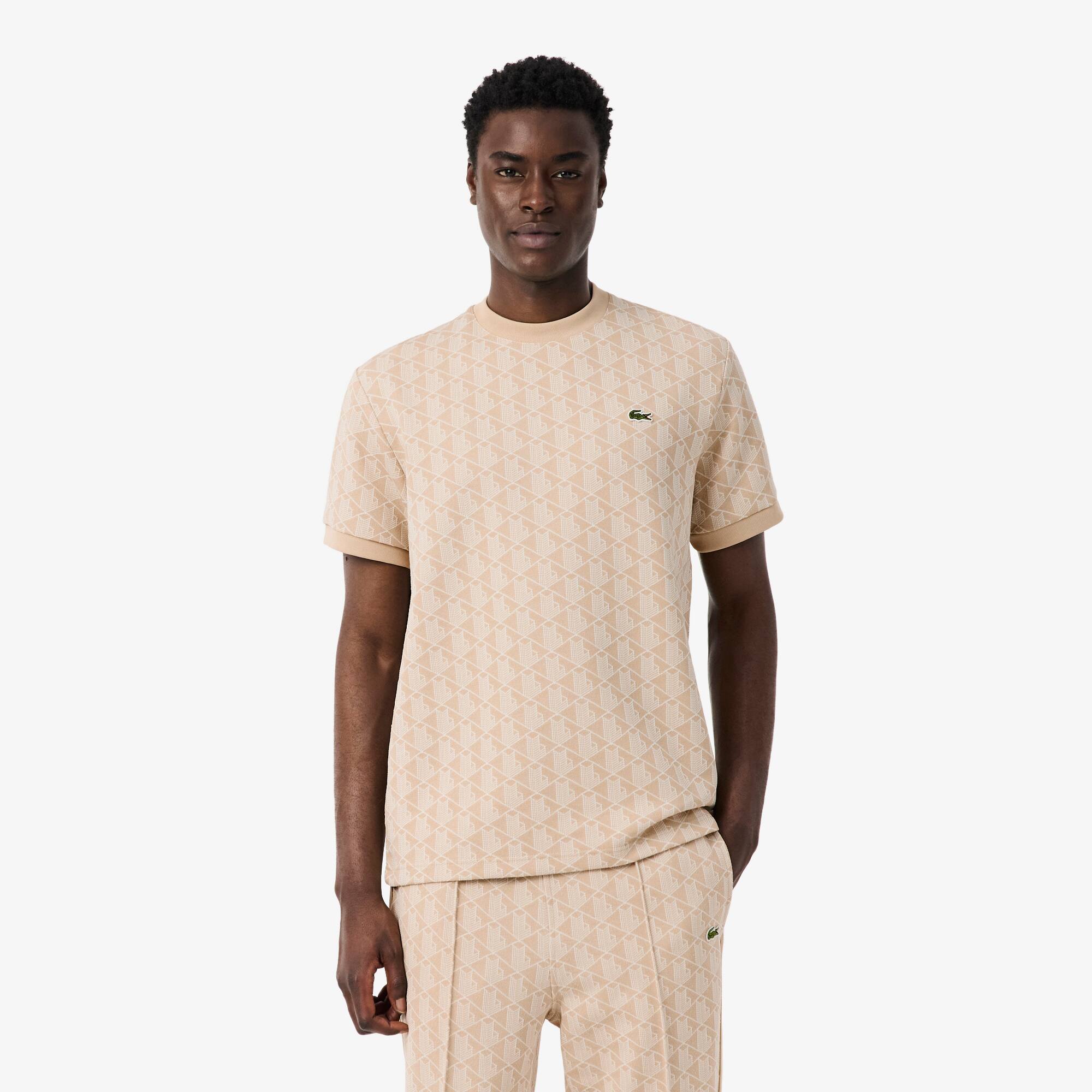 POLERA LACOSTE MONOGRAM HOMBRE