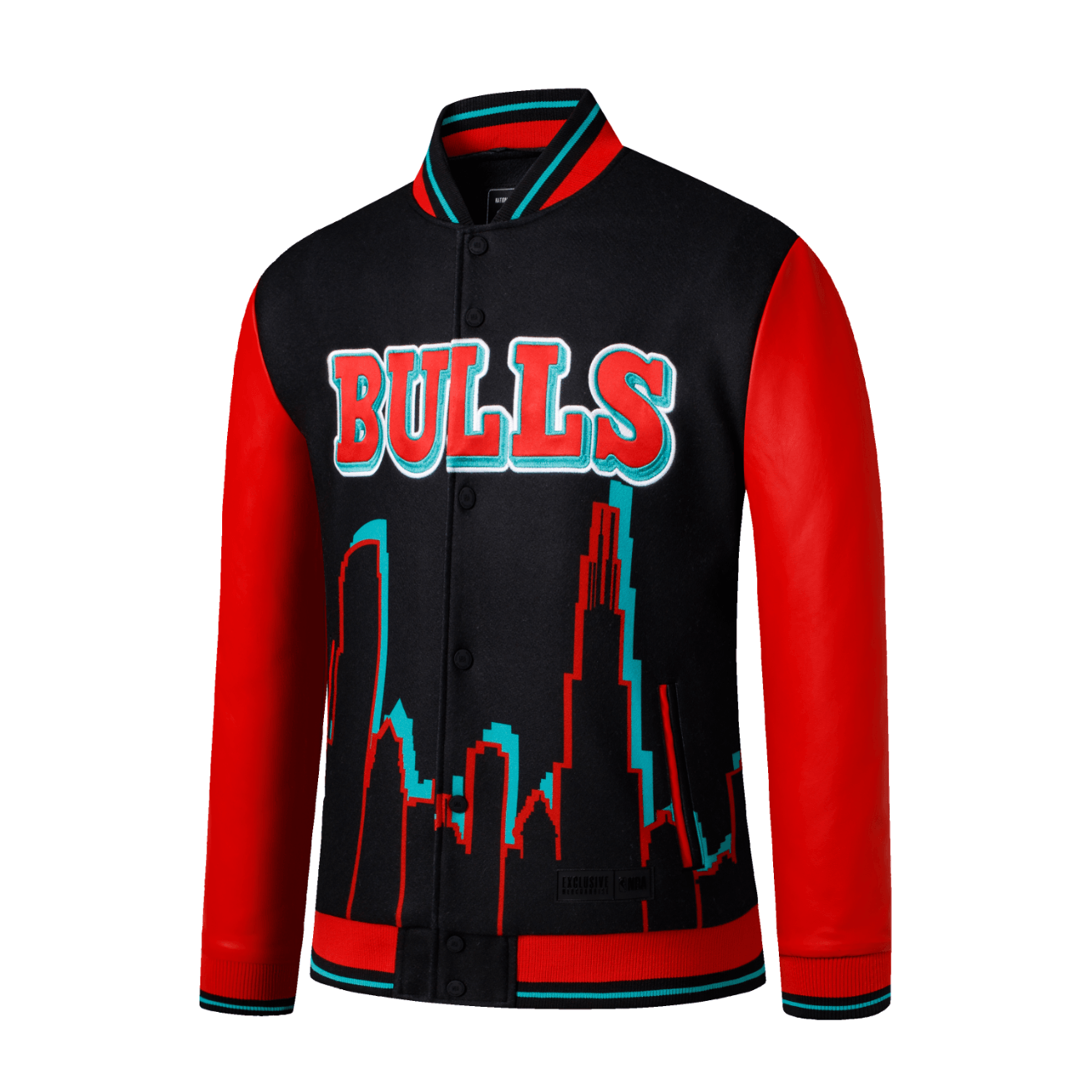 CHAQUETA NBA  BOMBER JACKET CHICAGO BULLS HOMBRE