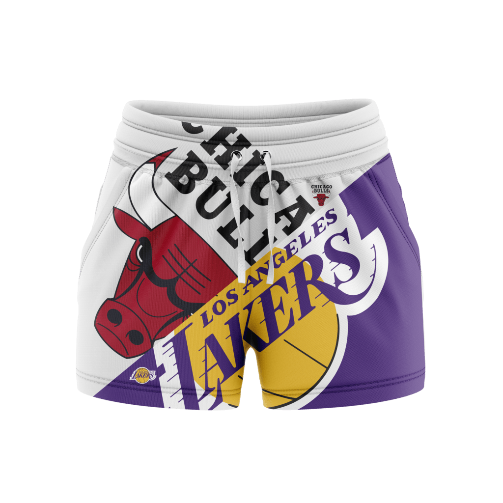 SHORT NBA SHORT MULTILOGO NBA MUJER
