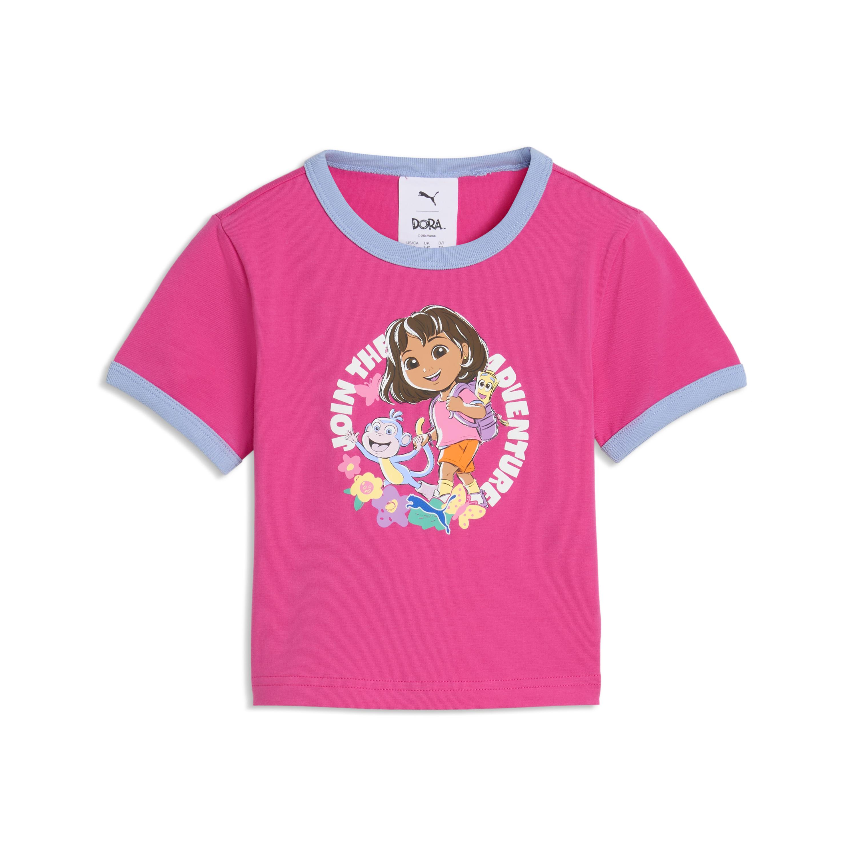 POLERA PUMA X DORA THE EXPLORER SLIM RINGER TEE NI