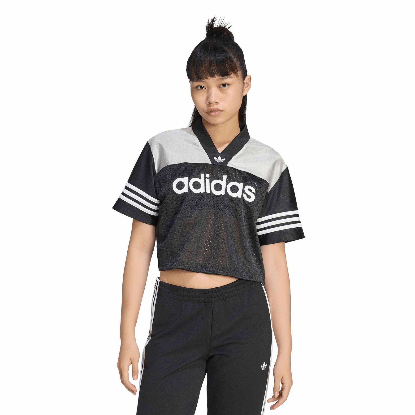 POLERA ADIDAS CROP JERSEY MUJER
