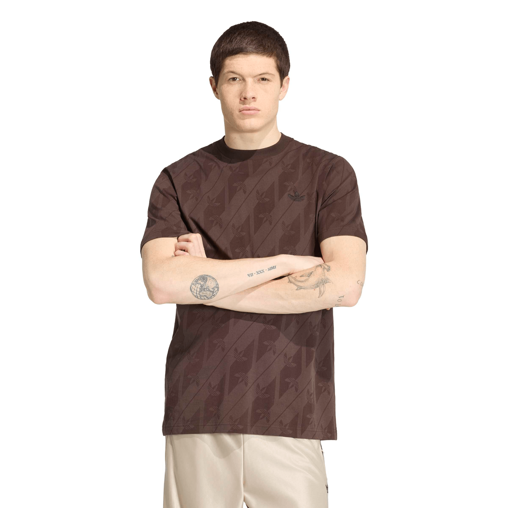 POLERA ADIDAS MONOGRAM AOP TE HOMBRE