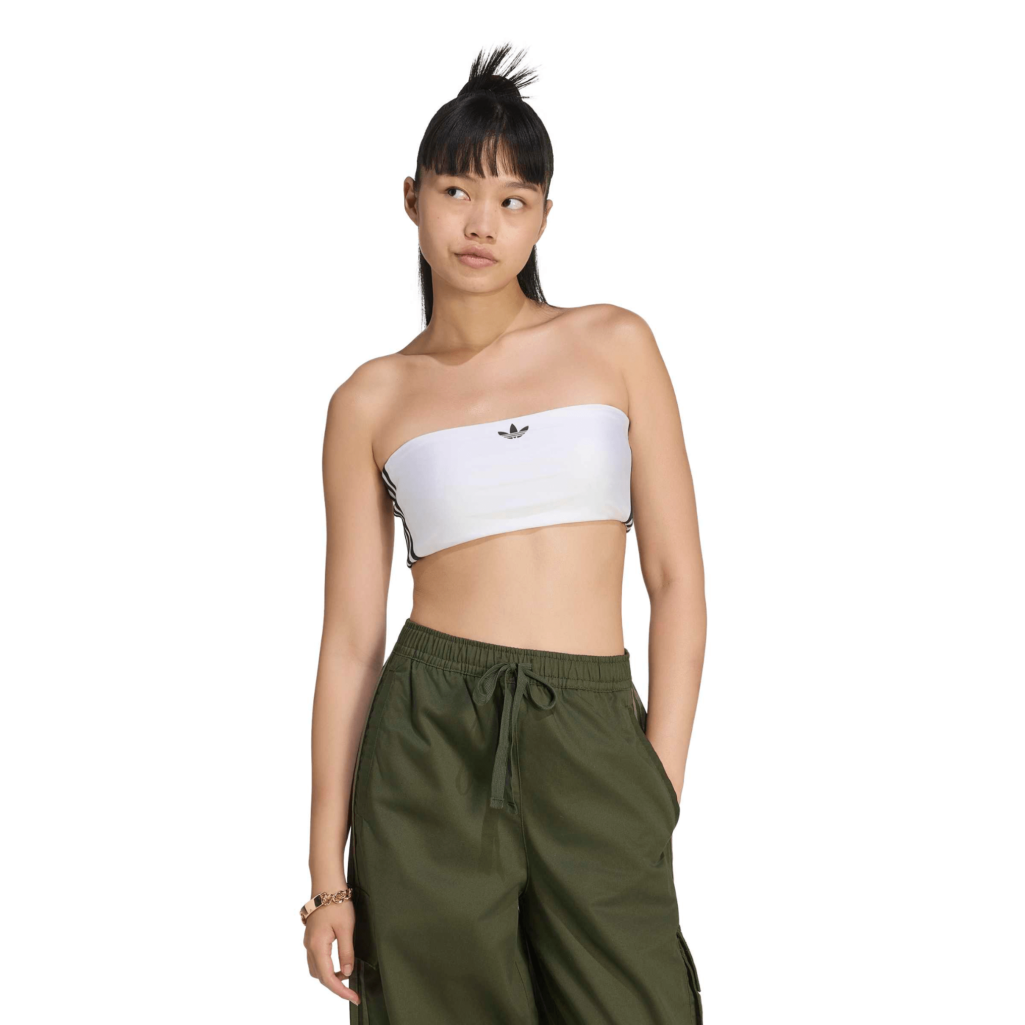 POLERA ADIDAS 3S TUBE TOP MUJER