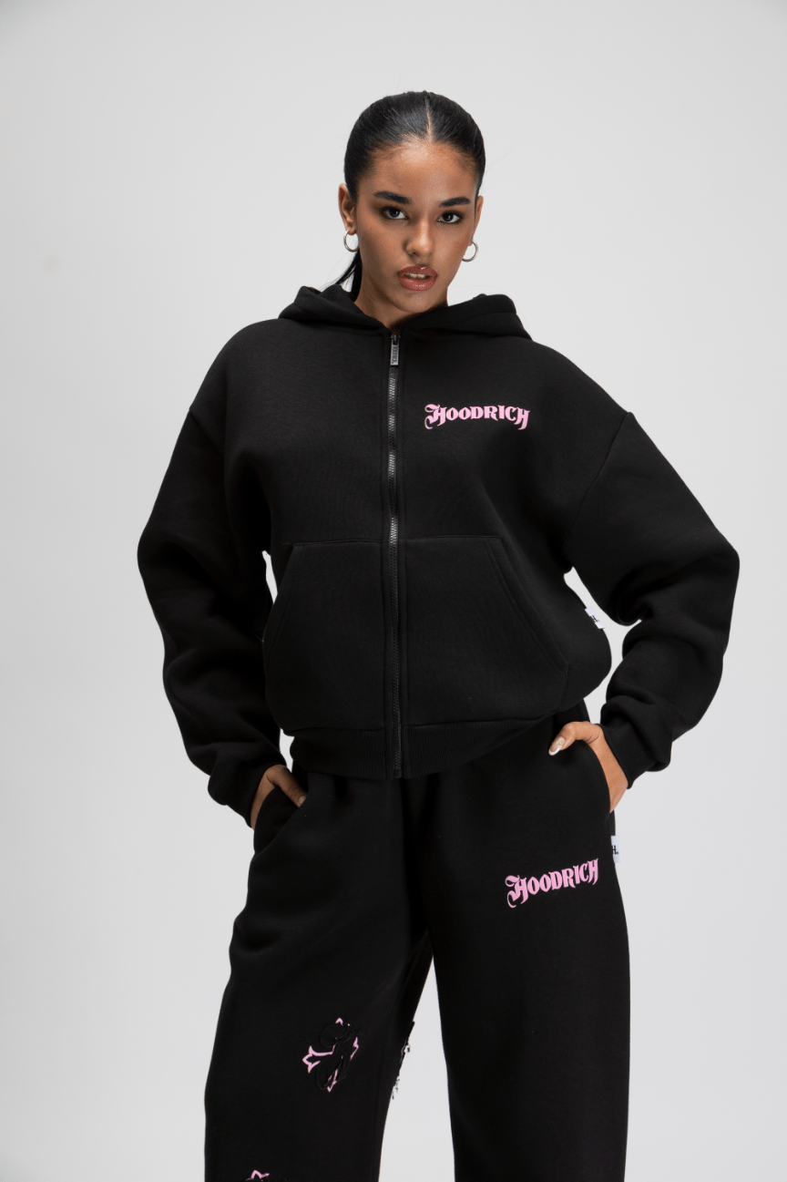 POLERON HOODRICH SEAR _ MID LENGTH ZIP THROUGH HOO