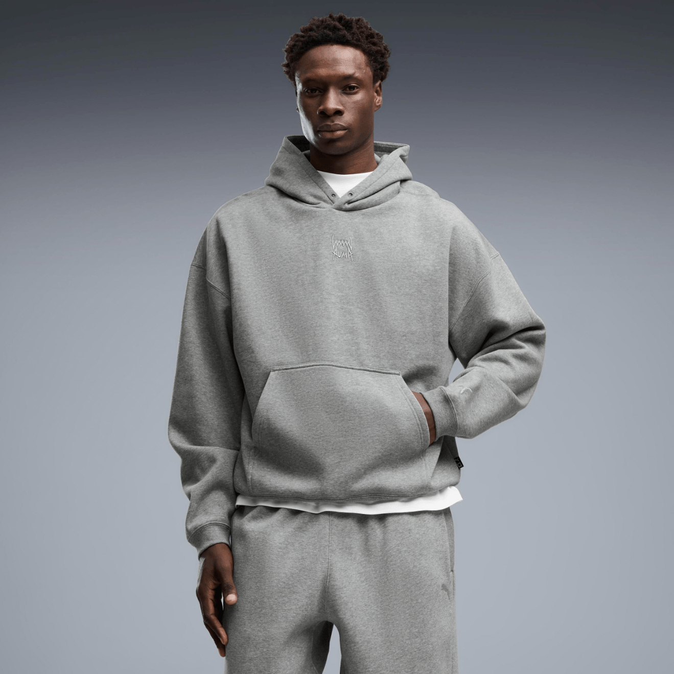POLERON PUMA FUNDAMENTALS HOODIE FL M HOMBRE
