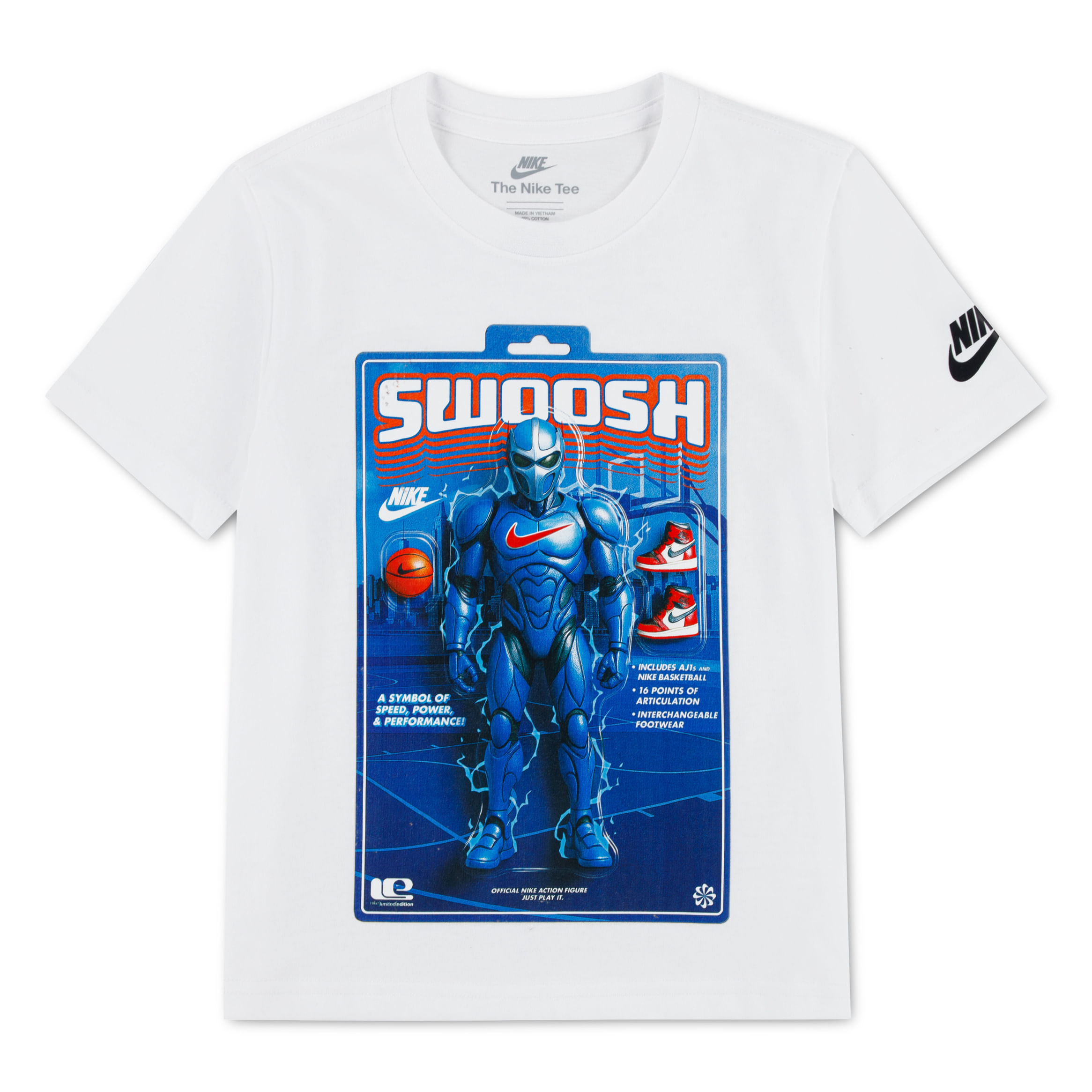 POLERA NIKE KIDS NKB SWOOSH ACTION FIGURE NIÑO