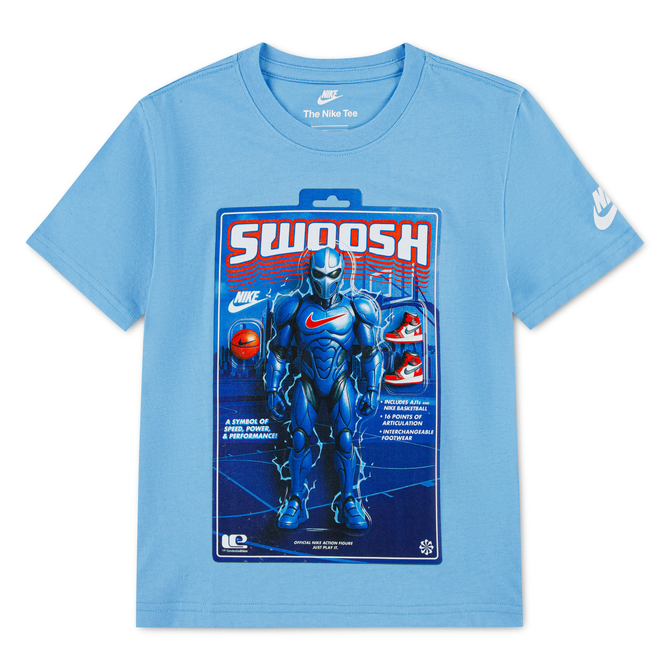 POLERA NIKE KIDS NKB SWOOSH ACTION FIGURE NIÑO