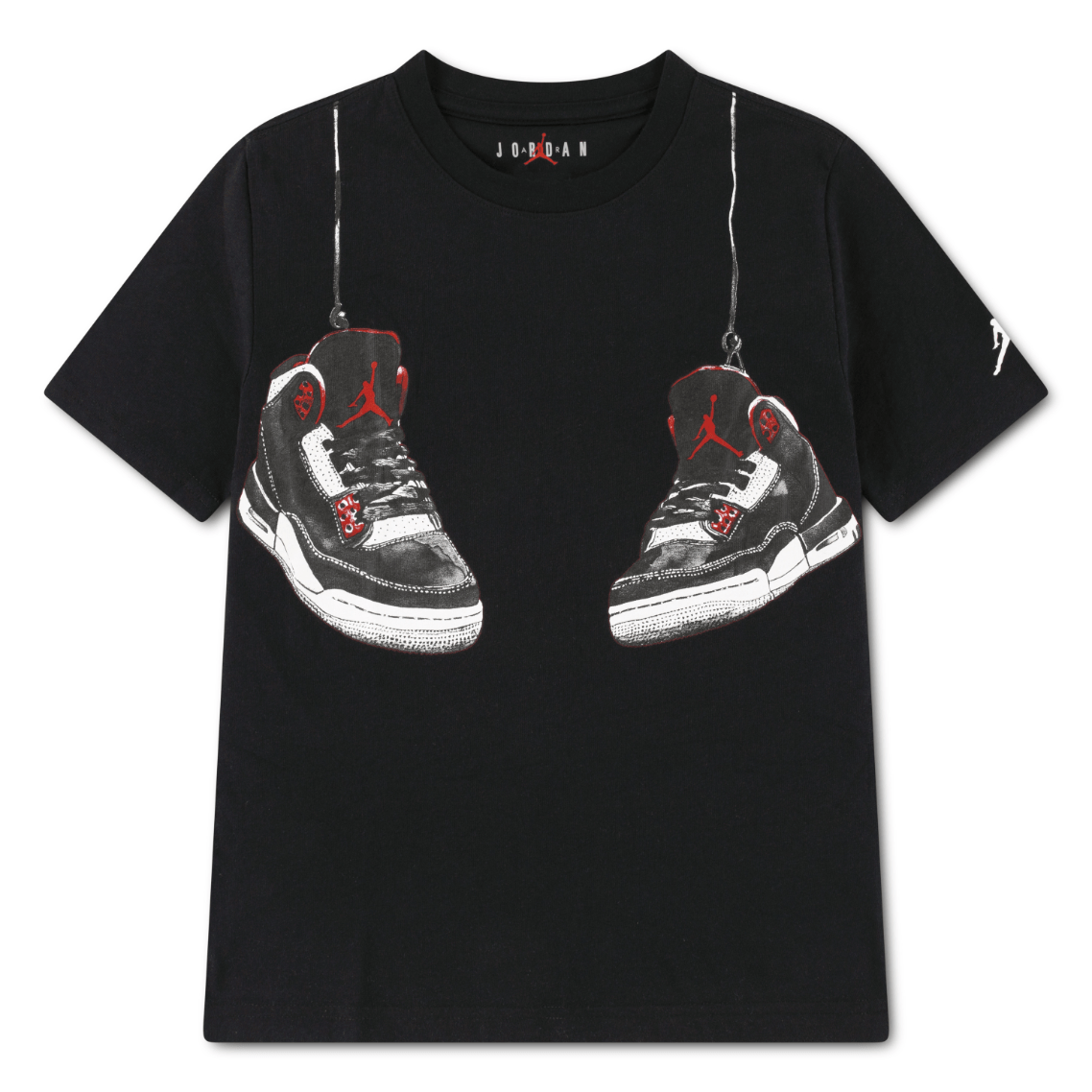 POLERA JORDAN KIDS JDB AJ3  SHOE STRINGS JOVEN